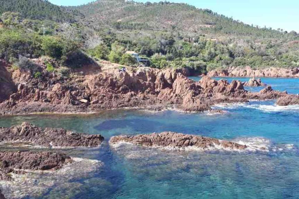 Appartement Piscine Terasse Gym Sauna Balneo Sainte-Maxime Buitenkant foto