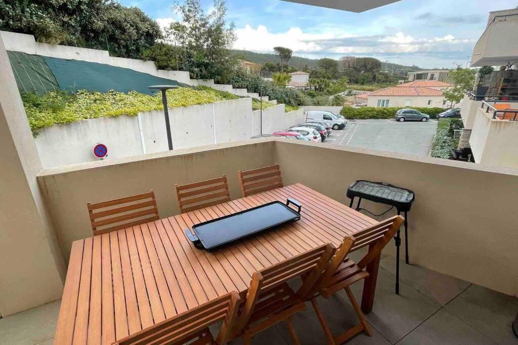 Appartement Piscine Terasse Gym Sauna Balneo Sainte-Maxime Buitenkant foto